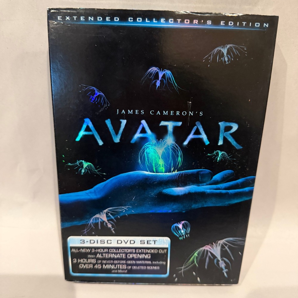 Avatar Extended Collector's Edition 3-Disc DVD Set James Cameron‎ 2010